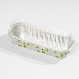 מגשי אלומיניום מלבניים עם מכסים לעוגות שטוחות, בראוניז וקינוחים - Product Image 4