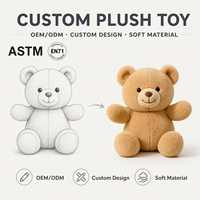 Peluche personnalisée OEM en gros, ours en peluche blanc doux de haute qualité avec bonnet, poupée ours douce personnalisée, jouet promotionnel pour enfants, cadeau