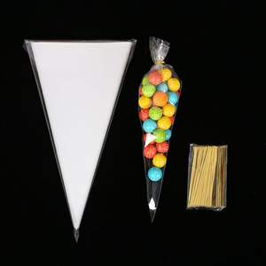 Bolsas de plástico triangulares autoadhesivas OPP de calidad alimentaria y ecológicas, las más vendidas del 2025, para regalos como dulces. - Product Image 2