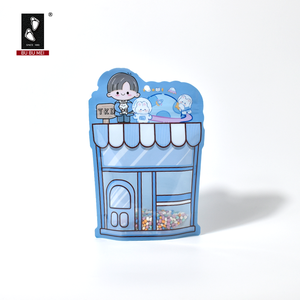 Bolsa de sellado al vacío transparente impresa personalizada, bolsa de pie de plástico PE de grado alimenticio para envasado de alimentos - Product Image 6