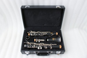 Clarinete OEM G de 20 teclas con sistema alemán, cuerpo de goma dura, placa de níquel, baquelita, ébano, ABS, múltiples opciones de madera para tono - Product Image 6