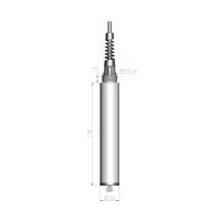 Capteur TDS en ligne TDS-200 0-2500mg/L RS485 Modbus IP68 pour la surveillance de la qualité de l'eau, des eaux usées industrielles et de l'aquaculture
