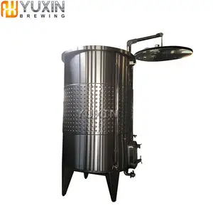 stainless fermenting equipment wine insulation/jacketed tank for sale