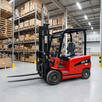 Chariot élévateur électrique FH-CPD15 Plus 1,5 tonne pour allées étroites, corps compact, idéal pour petites usines et supermarchés