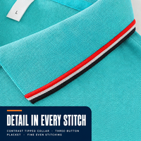 Polo à manches longues pour homme avec logo personnalisé, couleur unie, tricot piqué, doux et respirant, uniforme de golf, uniforme professionnel, vente en gros, OEM, marque privée