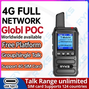 Walkkies Talkies 4G Walkie Talkie 5000Km Radio de dos vías Set inalámbrico al aire libre No para Zello Baofeng Uv 5R Quansheng - Product Image 3