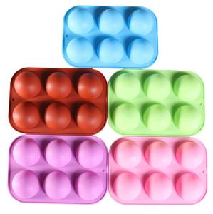 HY 6 agujeros DIY molde <span class=keywords><strong>de</strong></span> pastel <span class=keywords><strong>de</strong></span> silicona <span class=keywords><strong>para</strong></span> <span class=keywords><strong>Chocolate</strong></span> - Product Image 1