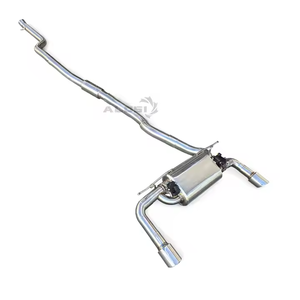 Échappement Catback avec bouclier thermique pour <span class=keywords><strong>BMW</strong></span> <span class=keywords><strong>435i</strong></span> N55 3.0T F32 F33 F36 2014-2016 – Vente Flash – Échappement Performance Racing Catback - Product Image 1