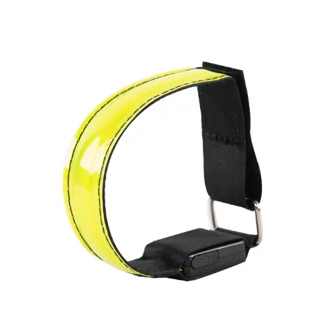Nacht lauf Radfahren Armband Armband LED-Licht USB Einstellbarer Blitz modus Outdoor Sport Sicherheits gurt Arm Bein Warnung Fahrrad Licht