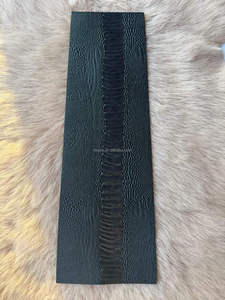 Funda de cuero premium portátil para taco de billar, impermeable, resistente al agua, de piel de vaca con textura de tiburón negro, para billar - Product Image 3
