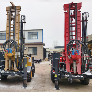 Trivella per pozzi d'acqua da montagna su rimorchio, 200m, con accessori completi - Product Image 2