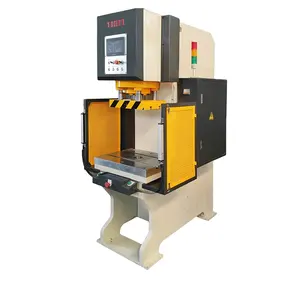 Nouvelle presse hydraulique de type C de 100 tonnes avec certificat ISO CE pour l'usine de fabrication et la vente au détail Caractéristiques de la pompe à moteur