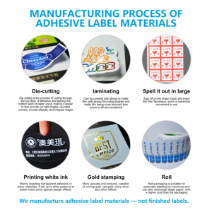 Etiquetas de Papel Térmico Sensibles a la Presión de Vinilo Termofusible de Tamaño Personalizado para Supermercados, Pesaje de Alimentos Congelados, Embalaje en Frío - Product Image 3