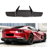 Kit carrosserie diffuseur en fibre de carbone sèche style OEM pour Ferrari 812 – Lèvre de pare-chocs arrière améliorée
