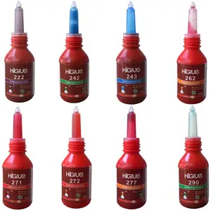 10ml Higlue 243 222 242 272 638 Colle à vis 648 680 609 Adhésif de verrouillage de cylindre 620 262 Filetage Locker 263 270 271 277 290