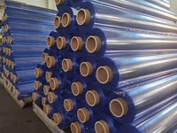 Jiangtai Flexible souple pvc super clair rouleaux de plastique pvc film pvc transparent