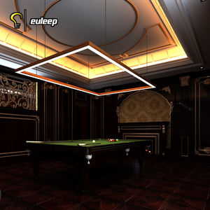 Luz led rectangular personalizada para mesa de billar, iluminación para mesa de billar inglés, forma cuadrada - Product Image 2