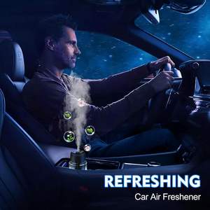 Diffuseur d'arômes intelligent pour voiture avec projection de lumière étoilée, diffuseur d'arômes décoratif, humidificateur d'air pour voiture - Product Image 3