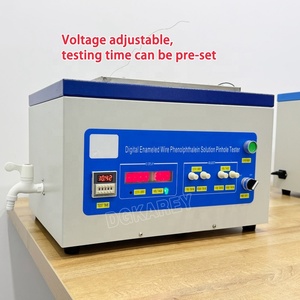 Emaye Kaplı Tel Delik Tespit Cihazı Fenolftalein Çözeltisi <span class=keywords><strong>Test</strong></span> Cihazı Rotor Trafo Tuzlu Su Kabarcık Tespit Ekipmanı - Product Image 4