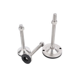 304 נירוסטה כבד חובה גביע רגל מתכווננת רגליים תמיכה רגליים התאמה אופקית רגליים התאמת רגליים - Product Image 2