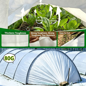 Manta Hortícola Verde para Plantas, Protección Contra Heladas, Tela de Jardín No Tejida para Vegetales, Flores y Macizos Elevados - Product Image 4
