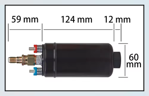 Bomba de Combustible Externa Universal en Línea 044 Poulor 330lph para PORSCHE 911 993 BMW AUDI BENZ Tuning Racing <span class=keywords><strong>0580254044</strong></span> - Product Image 6
