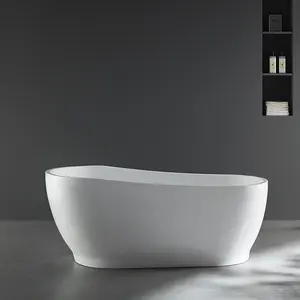 HILITE Fashion Designed CUPC Bath Supplier FreeStanding Bathtub Cheap price Acrylic Bath tub