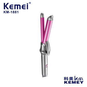 Plancha de Pelo Kemei 1881 Rosa, Calentamiento Rápido, Iónica, Alisadora Eléctrica Doméstica con Función de Seguridad - Product Image 4