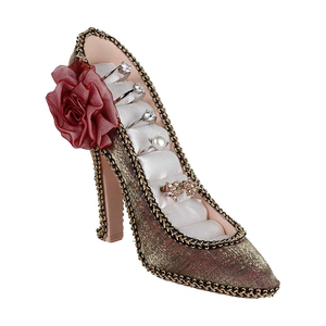 Giá Trưng Bày Trang Sức Hình Giày Cao Gót Thời Trang Màu Đỏ Giá Sắp Xếp Trang Sức Nhẫn Bông Tai Quà Tặng - Product Image 6