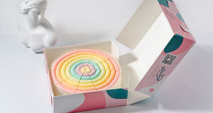 Cheesecakes glacés arc-en-ciel mousse cheesecakes à la crème glacés fromage surgelé gateau Mascarpone fromage Canele de <span class=keywords><strong>Bordeaux</strong></span> - Product Image 6