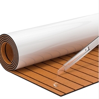 Matériaux de terrasse personnalisés en mousse EVA, imitation teck, tapis de sol pour bateau, tapis EVA imperméable, revêtement de terrasse pour extérieur