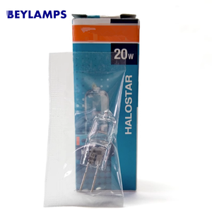 64425 64425S <span class=keywords><strong>12V</strong></span> <span class=keywords><strong>20W</strong></span> <span class=keywords><strong>G4</strong></span> 2800K 300lm <span class=keywords><strong>hotte</strong></span> éclairage lampe au bromure de tungstène <span class=keywords><strong>ampoule</strong></span> projecteurs en cristal - Product Image 2