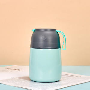 Flacons alimentaires 450ml/650ml Boîte à lunch thermique en acier inoxydable Double paroi Isolé <span class=keywords><strong>sous</strong></span> <span class=keywords><strong>vide</strong></span> Pot alimentaire Conteneur à soupe - Product Image 3