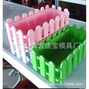 Moule de bac à fleurs rectangulaire pour balcon, plantation de légumes, moulage par injection plastique, design personnalisable - Product Image 2