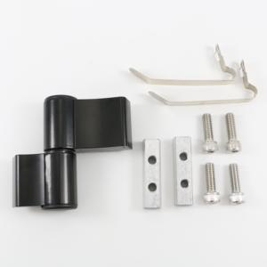 <span class=keywords><strong>Charnière</strong></span> de porte réglable en aluminium, <span class=keywords><strong>charnière</strong></span> de porte à 2 ailes ajustables en 3D, robuste, upc - Product Image 6
