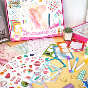 Nuevo Set de Cuadernos Infantiles con Pegatinas, Regalos de Cumpleaños <span class=keywords><strong>para</strong></span> Niñas y <span class=keywords><strong>Adolescentes</strong></span>, Diario, Álbum de Recortes, Agenda - Product Image 2