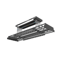 Séchoir de plafond électrique intelligent F4-SJ avec stérilisation au plasma, éclairage LED, barres pour couettes et télécommande pour la maison et la salle de bain