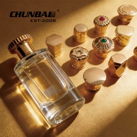 Flacons de parfum de luxe en verre bleu argenté 10ml-100ml avec pulvérisateur à pompe, sérigraphie, atomiseur vide, couleur personnalisée, service OEM/ODM