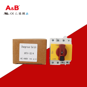 GF51-40 4Pセルフロック式600V 800V 1000V 1200V PV切断<span class=keywords><strong>DC</strong></span>絶縁スイッチ（赤色ハンドル付きディスコネクタ）配電用 - Product Image 5