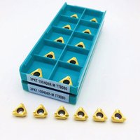 Sisipan Pemotong CNC TaeguTec Berkualitas Tinggi Korea 3PKT 100408 R-M TT9080 3PKT 150508 R-M untuk Alat Bubut Berkinerja Tinggi