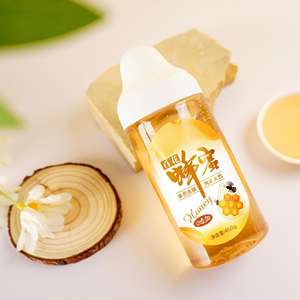 Botella Transparente de 10 oz con Diseño Nuevo, Botella de Plástico Grueso con Boquilla de Silicona y Punta Fina <span class=keywords><strong>para</strong></span> Jugo, Miel, <span class=keywords><strong>Salsas</strong></span> - Product Image 5