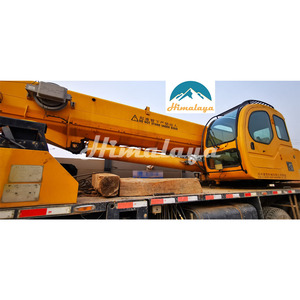 Gebrauchter Geradeausgerichteter 35 Tonnen 50 Tonnen Isuzu Hydraulischer Tragbarer Kleiner Mini Mobiler Hubkran mit Fernbedienung - Product Image 2