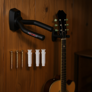 Soporte de pared para guitarra Gh Iron, gancho para colgar guitarras acústicas, clásicas, eléctricas y de bajo, soporte duradero para instrumentos musicales - Product Image 2