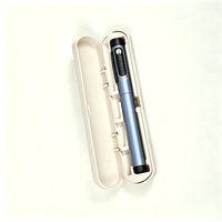Flacon en verre de 3 ml scellé individuellement avec bouchon en caoutchouc et capuchon en aluminium, emballage individuel stérile