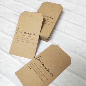 Etiquetas <span class=keywords><strong>de</strong></span> <span class=keywords><strong>Regalo</strong></span> Personalizables <span class=keywords><strong>de</strong></span> Feliz <span class=keywords><strong>Navidad</strong></span>, Impresión Pantone, Etiquetas <span class=keywords><strong>de</strong></span> Papel Kraft para <span class=keywords><strong>Regalo</strong></span> - Product Image 4