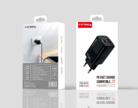 Chargeur USB C 65W PD adaptateur super rapide Adaptateur Type C Chargeur mural Compatible pour iPhone macbook ordinateur portable