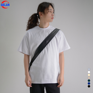 T-shirt Homme <span class=keywords><strong>Gelan</strong></span> 350g Oversize à Épaules Tombantes et Encolure Ajustée – Qualité Personnalisée Streetwear en Coton Épais Style Décontracté - Product Image 5