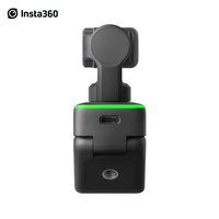 Insta360 Link 4K HDR web kamerası ile 1/2 "sensör AI izleme gürültü önleyici mikrofonlar jest kontrolü ve modları kamera