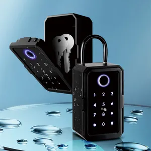 घर स्मार्ट Tuya TTlock जस्ता मिश्र धातु आवास ब्लूटूथ कुंजी बॉक्स सुरक्षा अभिगम नियंत्रण प्रणाली
