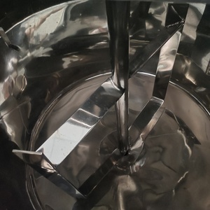Mezclador de Líquidos con <span class=keywords><strong>Agitador</strong></span> y Raspador CE, Tanque de Mezcla Portátil de Acero Inoxidable para Productos Químicos, 300 Litros - Product Image 5